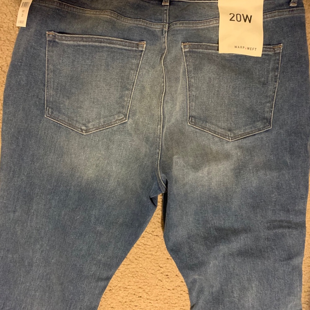 Warp + weft jeans- cropped bootcut